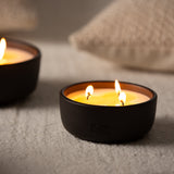 Vela Decoración Cerámica NEGRO