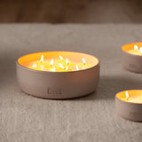 Vela Decoración Cerámica BLANCO