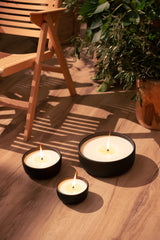 Vela Decoración Cerámica NEGRO EXTERIOR 13
