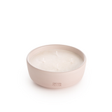 Vela Decoración Cerámica BLANCO