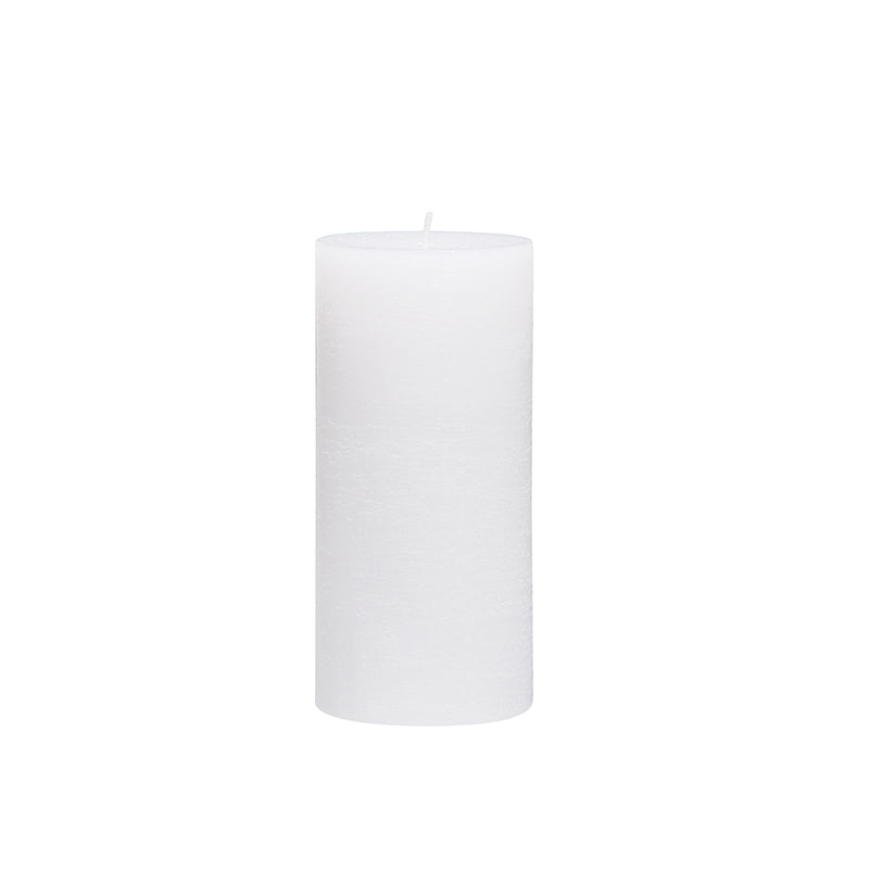 Velas Blancas Cilindricas Largas