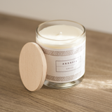 Vela Andreia 220 gr - FRAGANCIA VERDE Y AROMÁTICA
