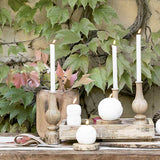 Vela Candelabro Rústica - 4 Unidades