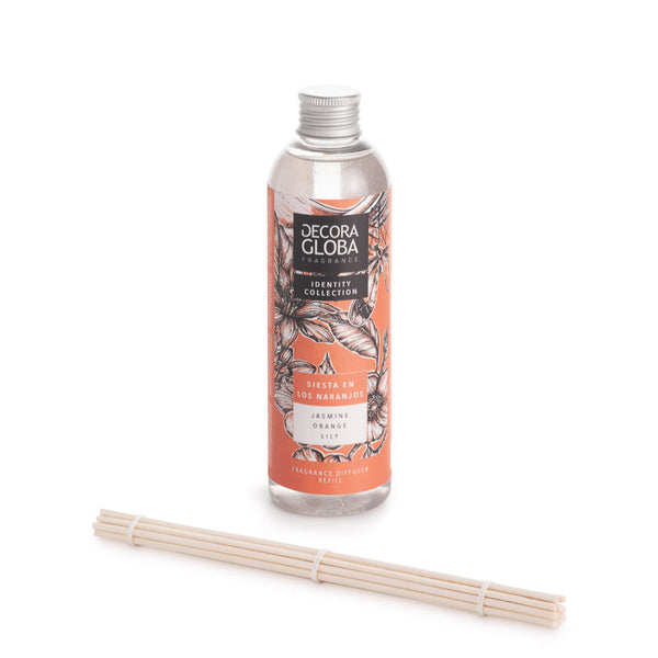 Repuesto Mikado Siesta en los Naranjos (250ML) - FRAGANCIA CÍTRICA Y FLORAL