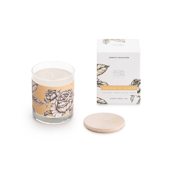 Vela Sombras de Azahar - FRAGANCIA CÍTRICA Y FLORAL