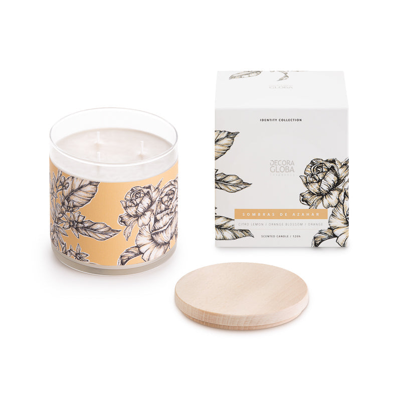Vela Sombras de Azahar - FRAGANCIA CÍTRICA Y FLORAL