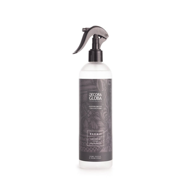 Ambientador Textil Bakhit (500ML) - FRAGANCIA DE CANELA, CARDAMOMO Y CEDRO