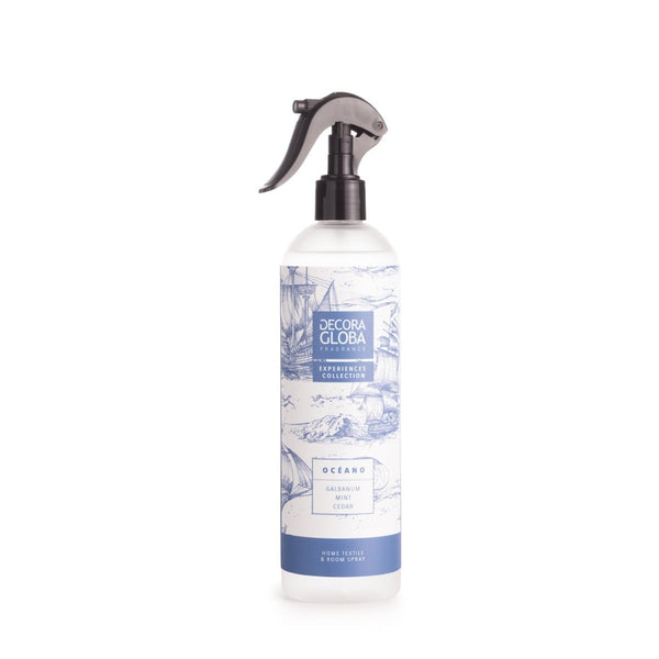 Ambientador Textil Océano (500ML) - FRAGANCIA OCEÁNICA, VERDE Y AMADERADA