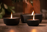 Vela Decoración Cerámica NEGRO EXTERIOR 13