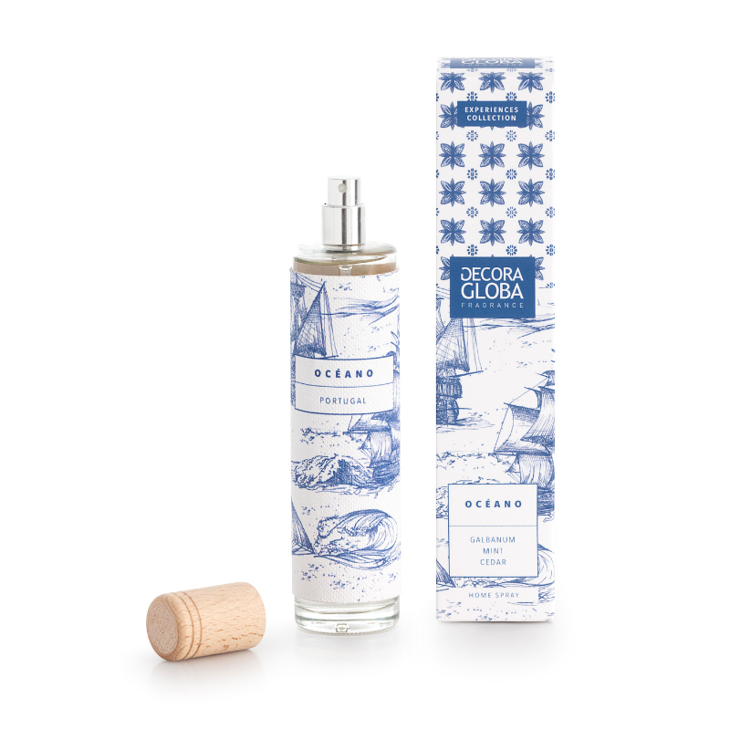 Ambientador Spray Océano (100ML) - FRAGANCIA OCEÁNICA, VERDE Y AMADERADA