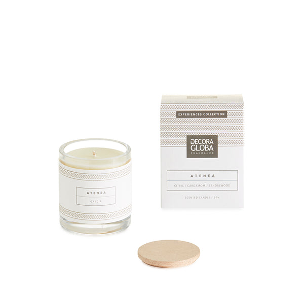 Vela Atenea - FRAGANCIA FLORAL, CÍTRICA Y AMADERADA